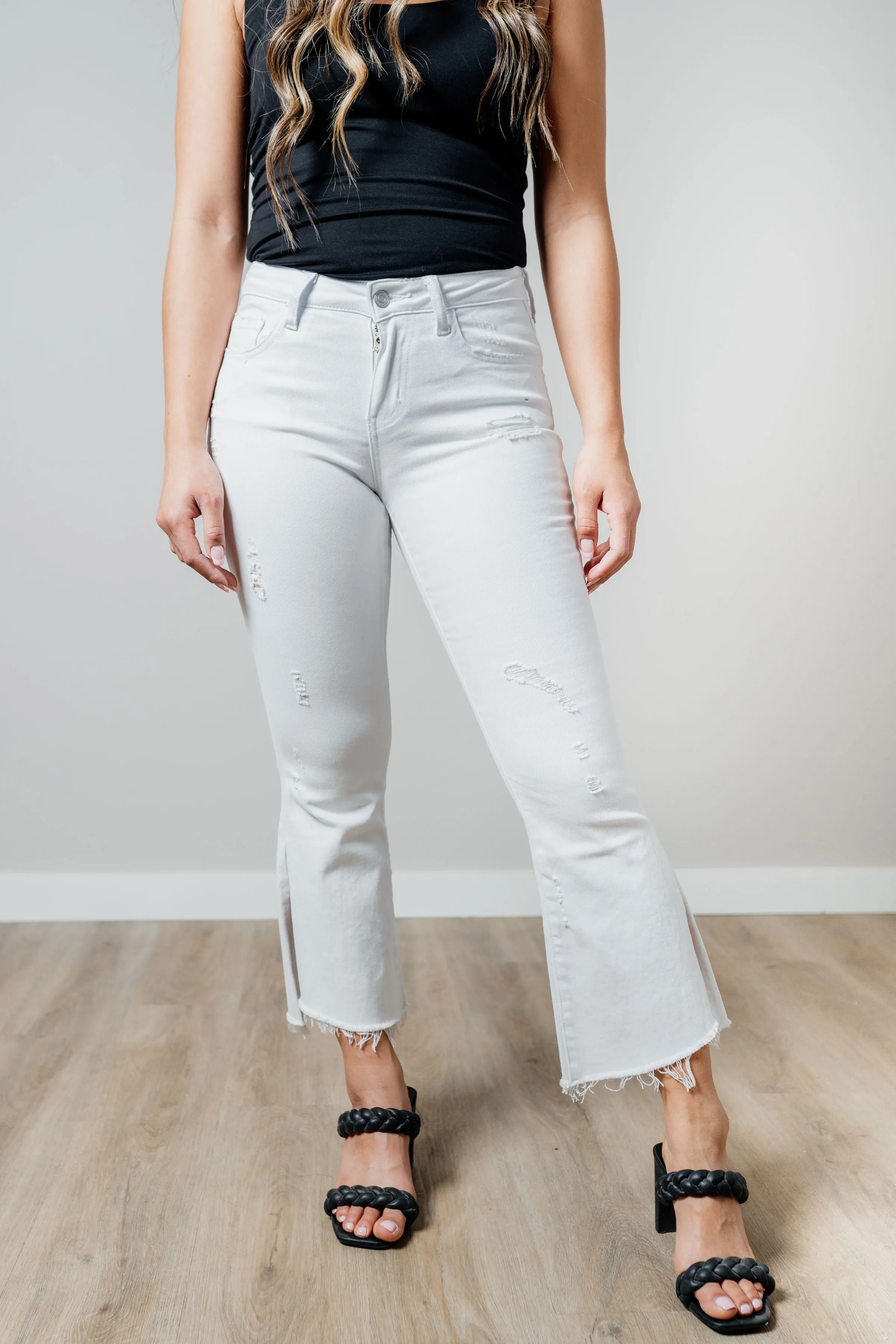 Rock My World Mid Rise Flare