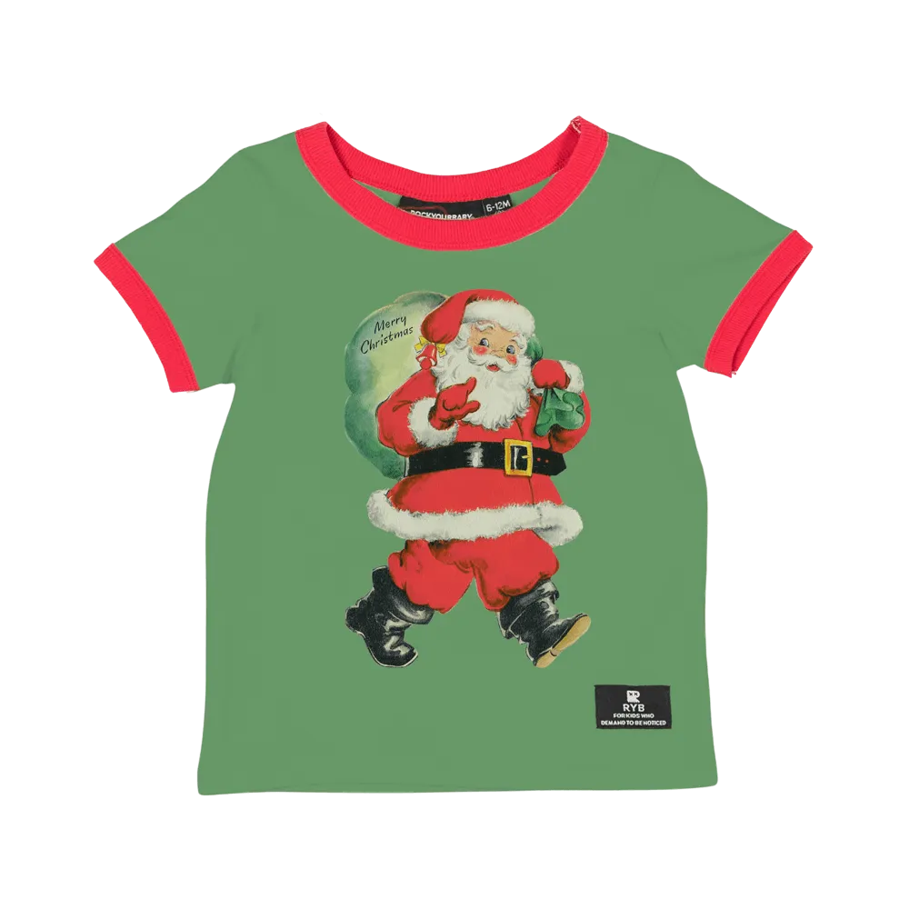 Rock Your Baby Jolly Santa T-Shirt