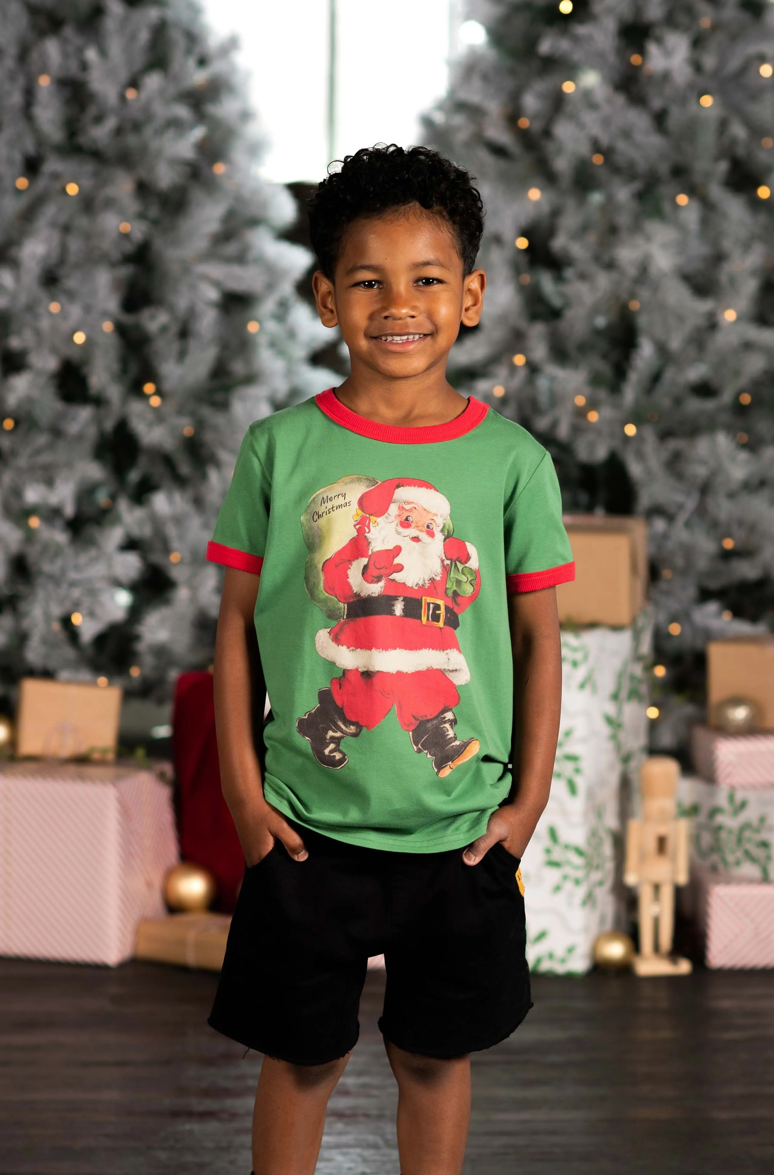 Rock Your Baby Jolly Santa T-Shirt