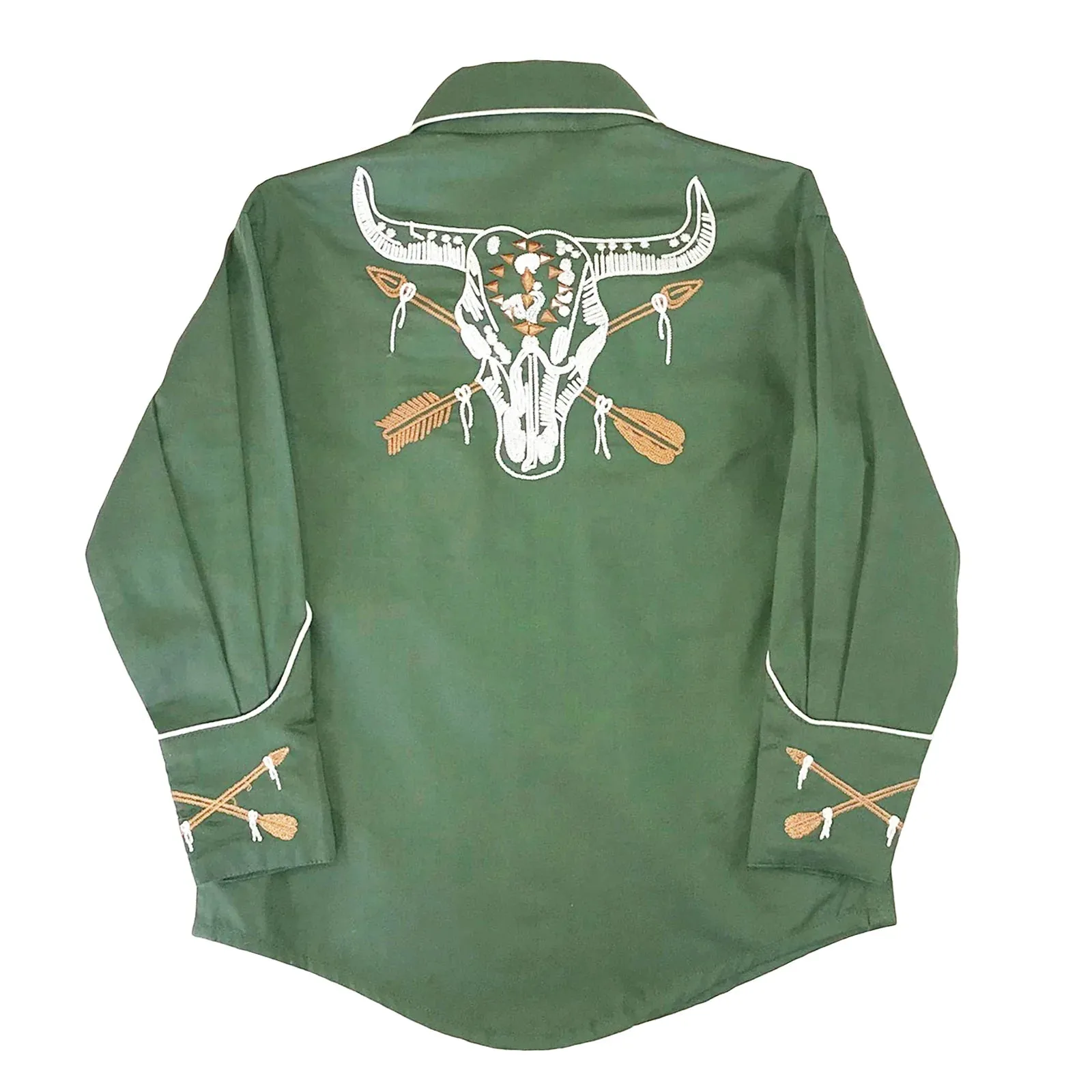 Rockmount Green Steer Shirt (8703)
