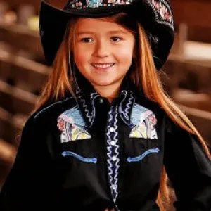 Rockmount Indian Chief Black Western Shirt