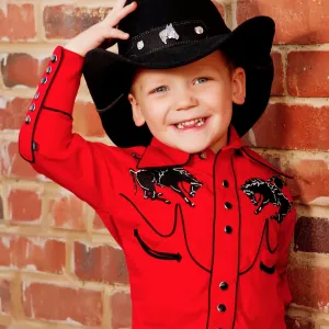 Rockmount Kids Bronc Red Western Shirt (8851)