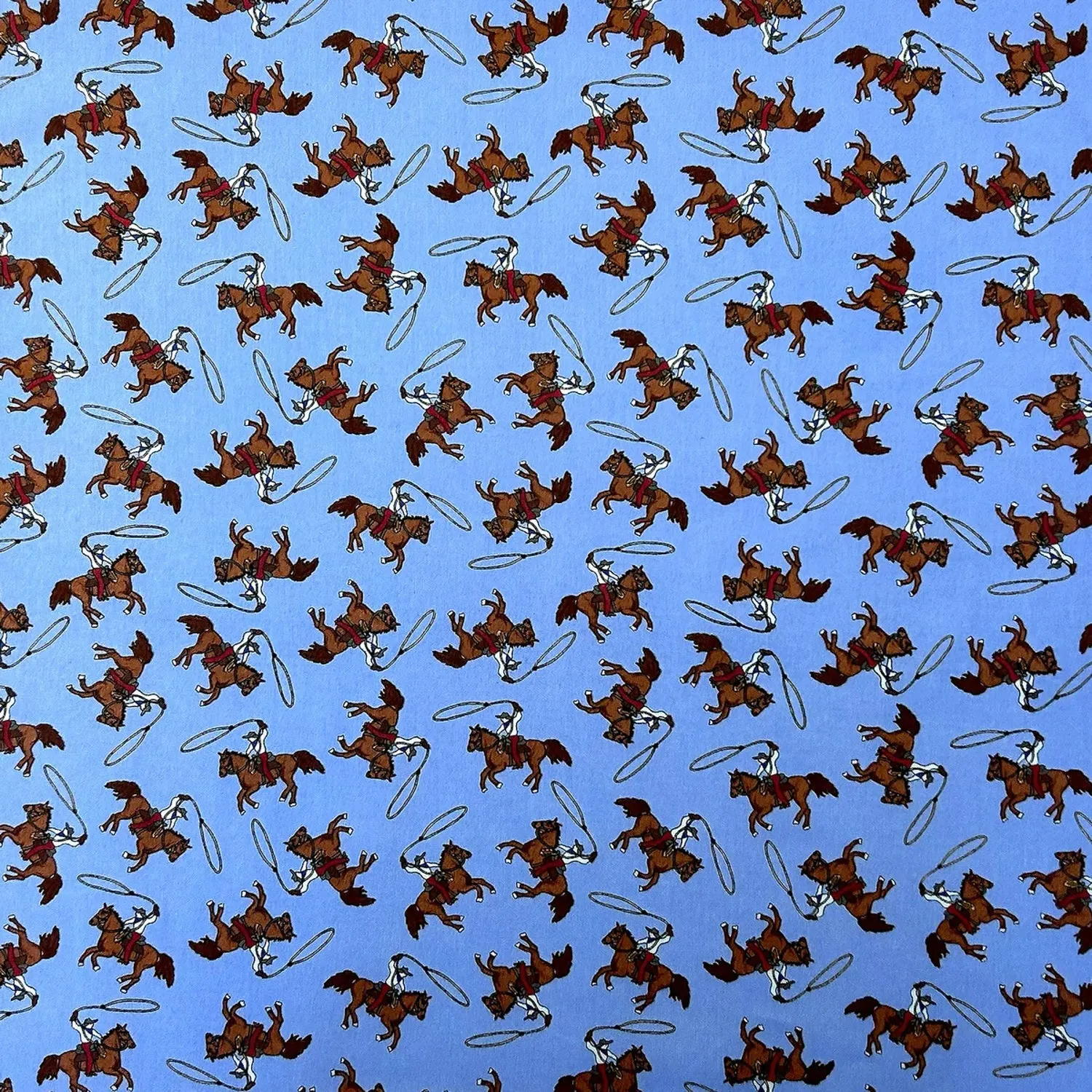 Rockmount Unisex Ropers Blue 100% Cotton Bandana