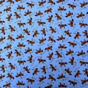 Rockmount Unisex Ropers Blue 100% Cotton Bandana