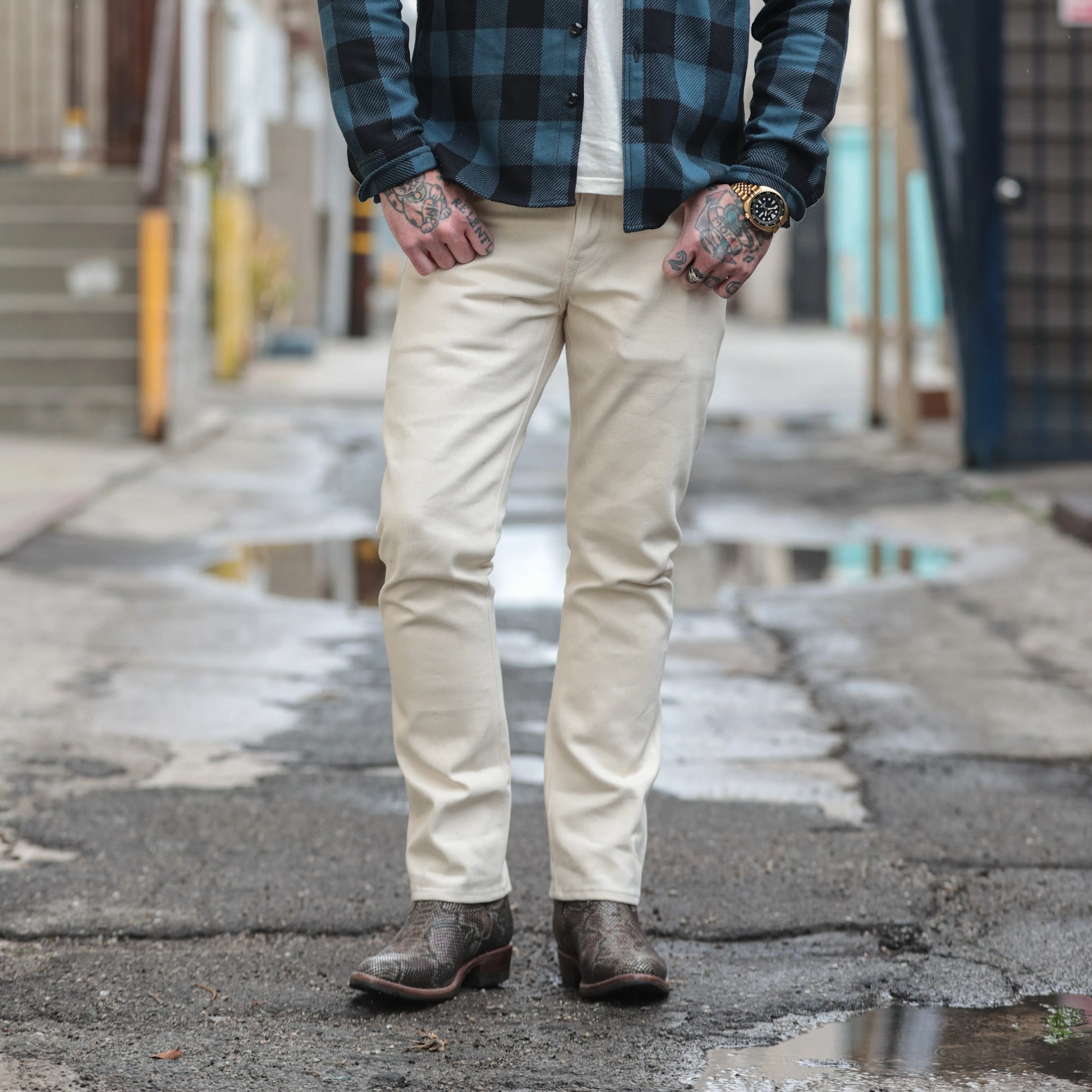 Rogue Territory 14oz Ecru Denim Silveridge FINAL SALE