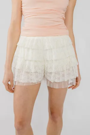 Romantic Notions Skort Push Button Closure