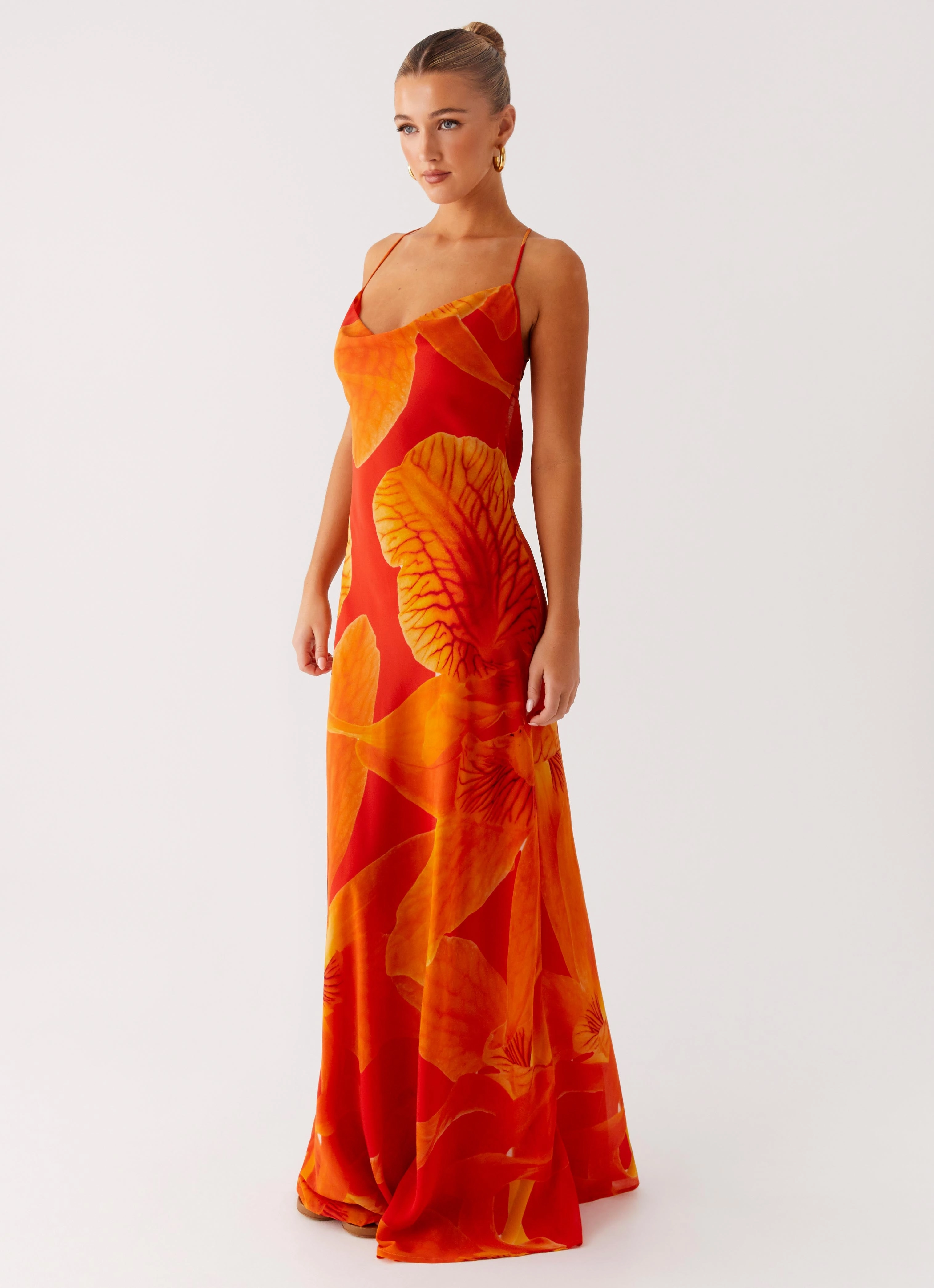 Perfect Style Wear Midafternoon Maxi Dress - Serene Orange