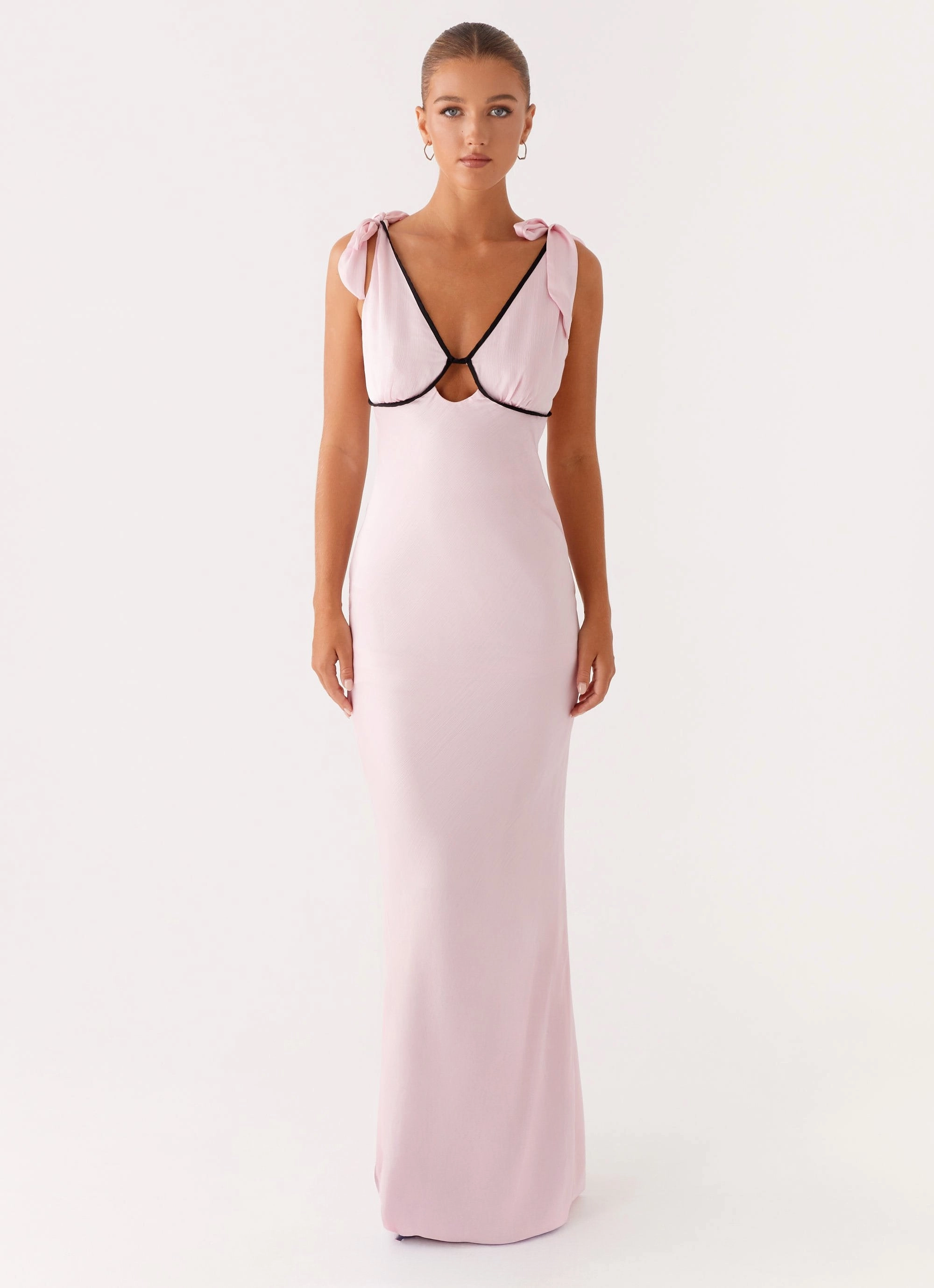 Romeo Maxi Dress - Pink Hot Now