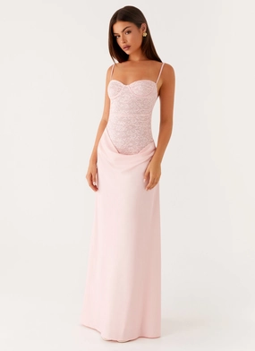 Easy-Storage Romy Maxi Dress - Pink