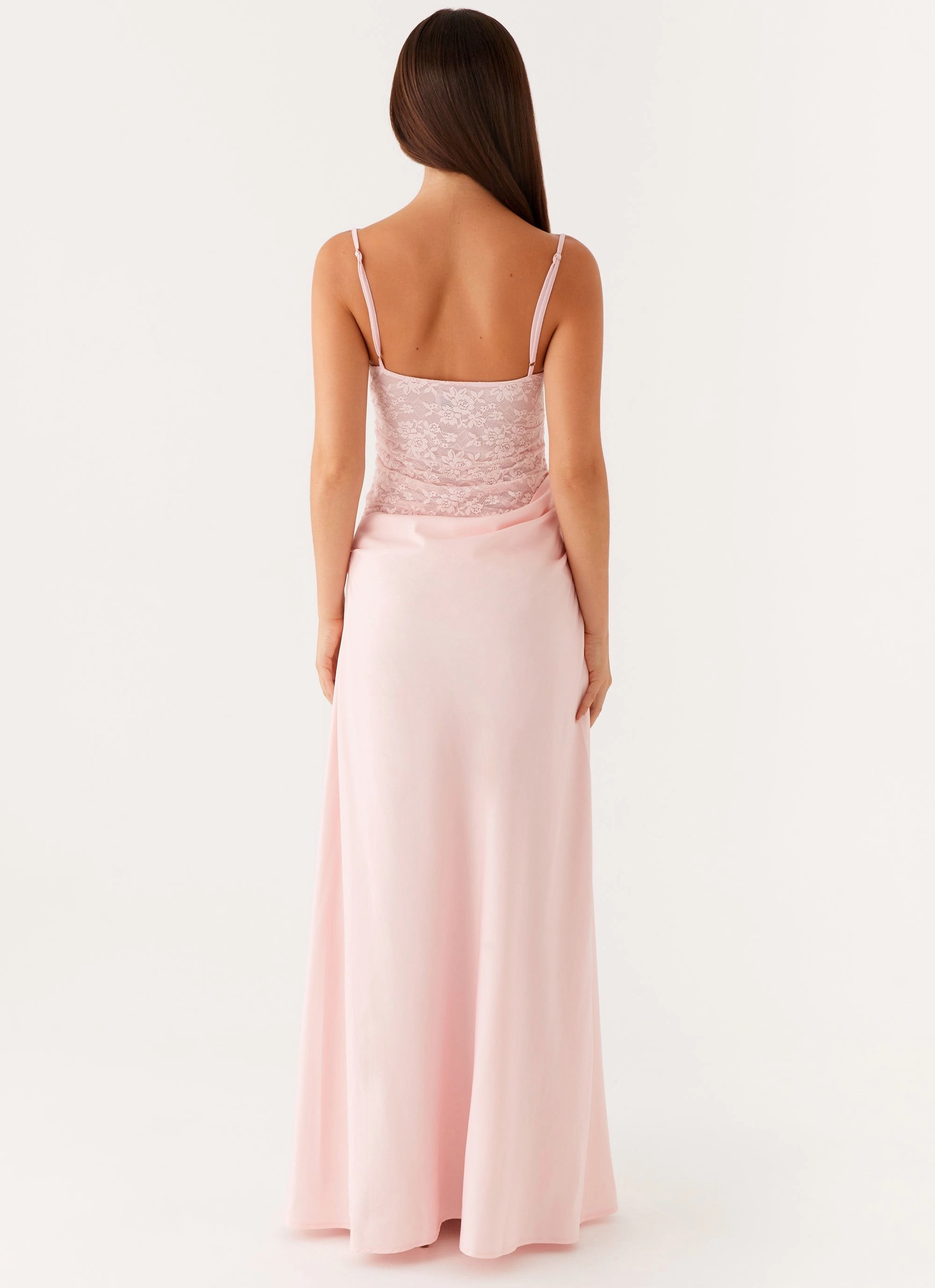 Premium Quality Classic-style Romy Maxi Dress - Pink