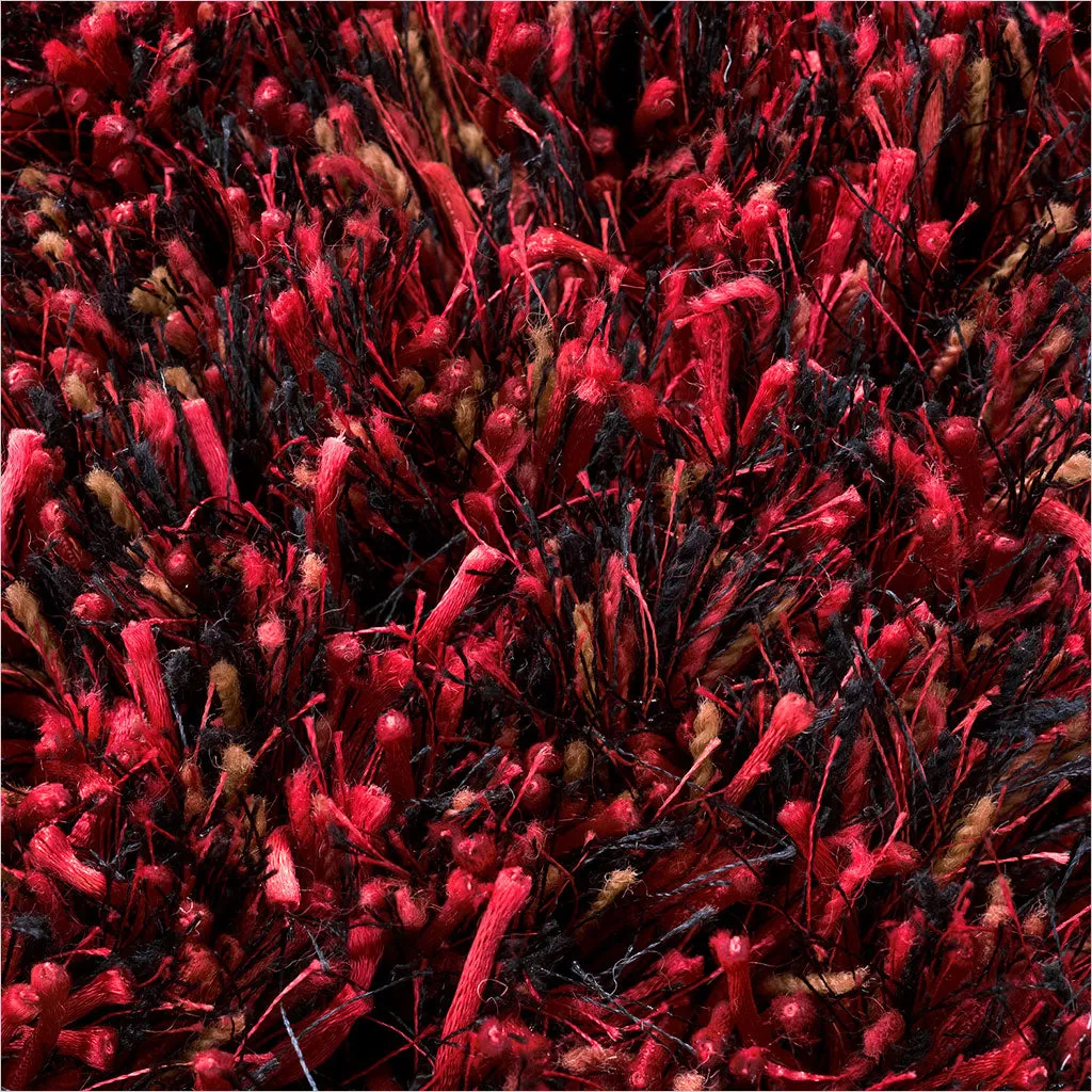 Ronaldo Area Rug - Dark Red