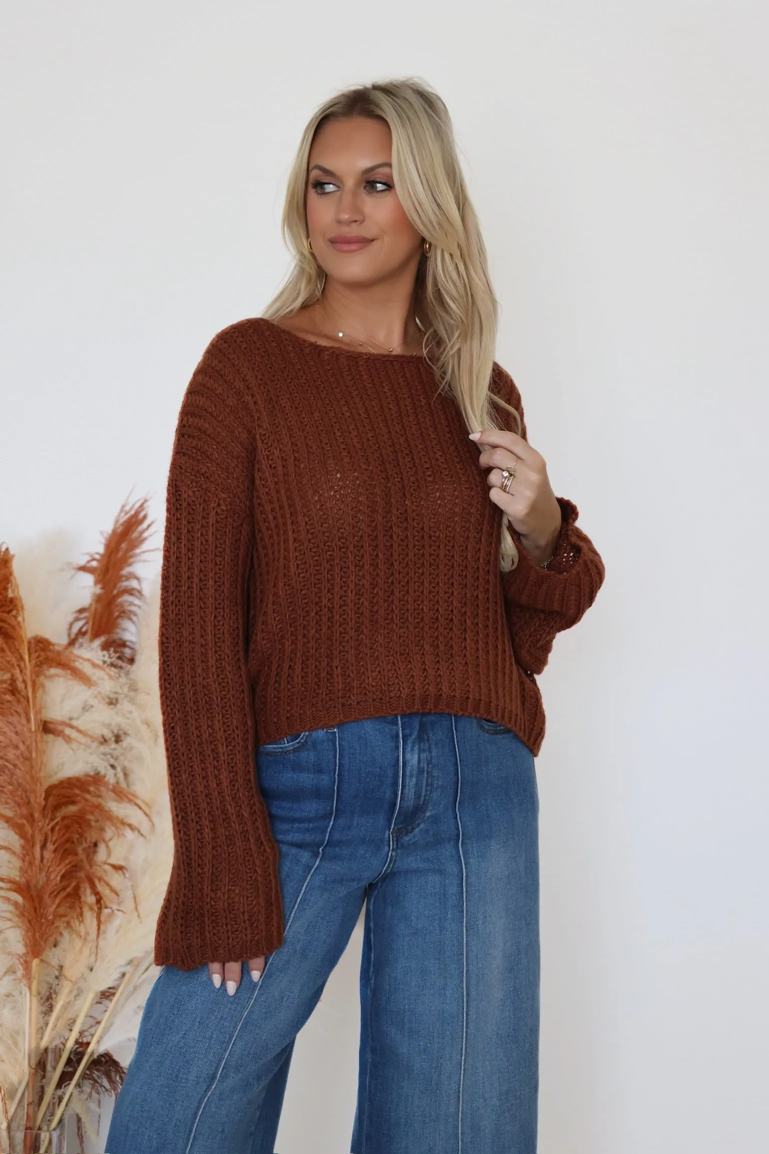 Seam Free Edges Rosalia Sweater