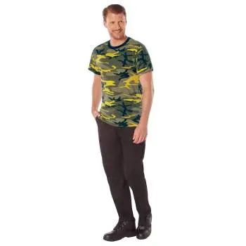 Rothco Camo T-Shirt / Stinger Yellow Camo