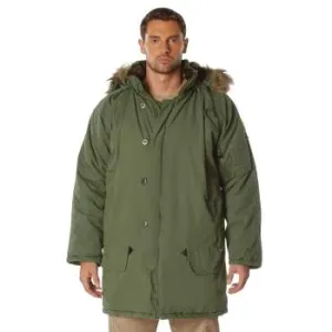 Rothco Vintage N-3B Parka Olive Drab 9467 9468