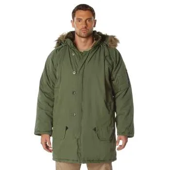 Rothco Vintage N-3B Parka Olive Drab 9467 9468