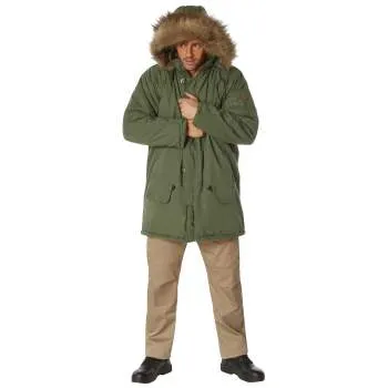 Rothco Vintage N-3B Parka Olive Drab 9467 9468