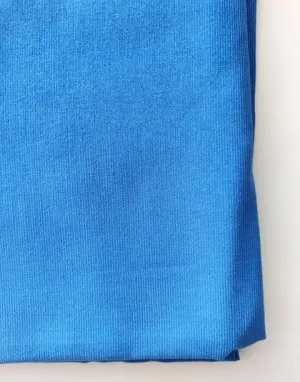 Royal Blue 21 Wale Cotton Needlecord Fabric