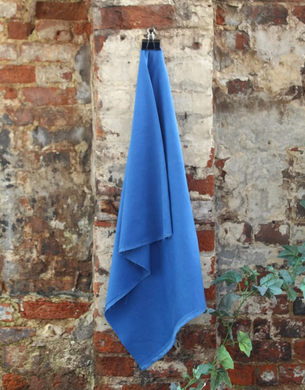 Royal Blue 21 Wale Cotton Needlecord Fabric