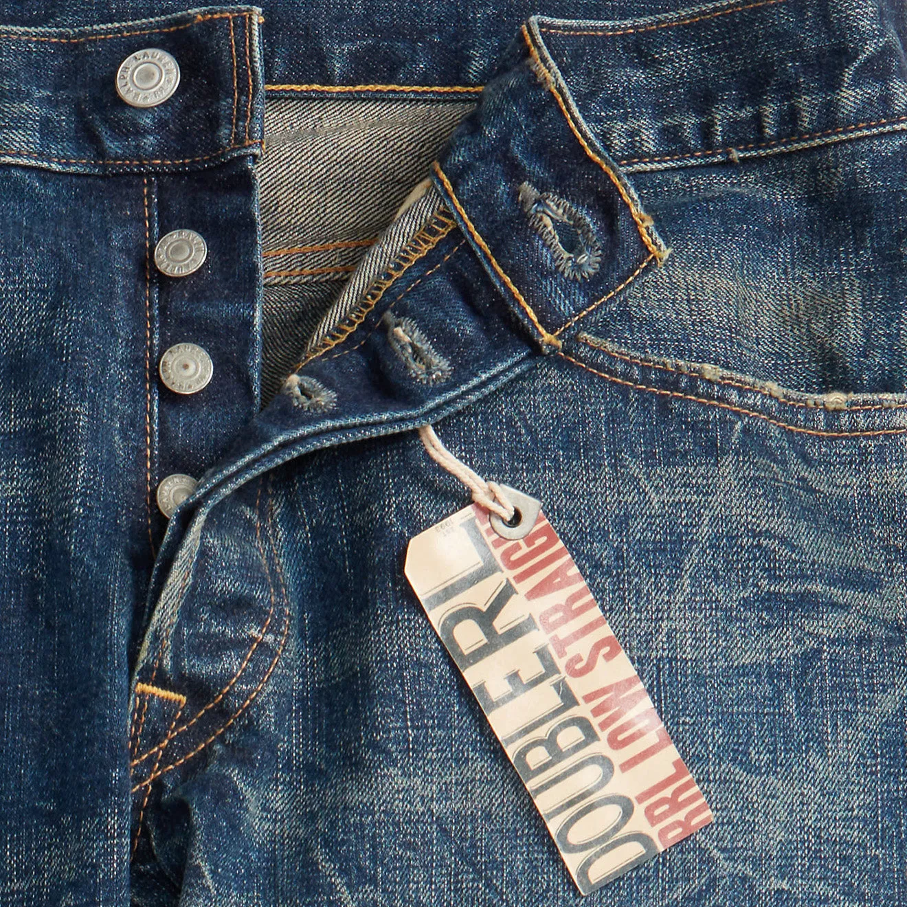 RRL by Ralph Lauren Slim Fit Ridgecrest Selvedge Jean Ridgecrest Wash