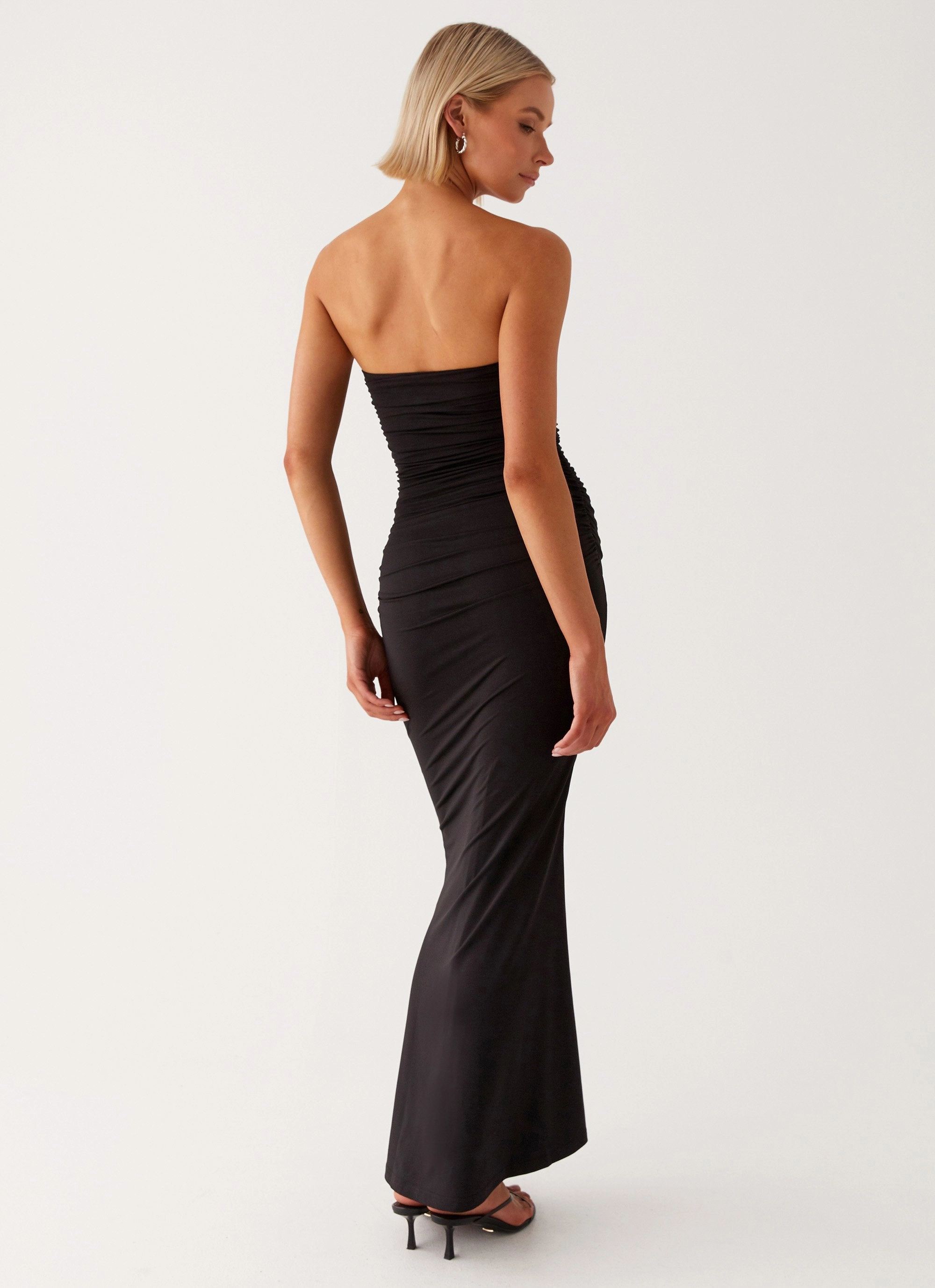 Rudy Maxi Dress - Black Lounge Moment everyday staple