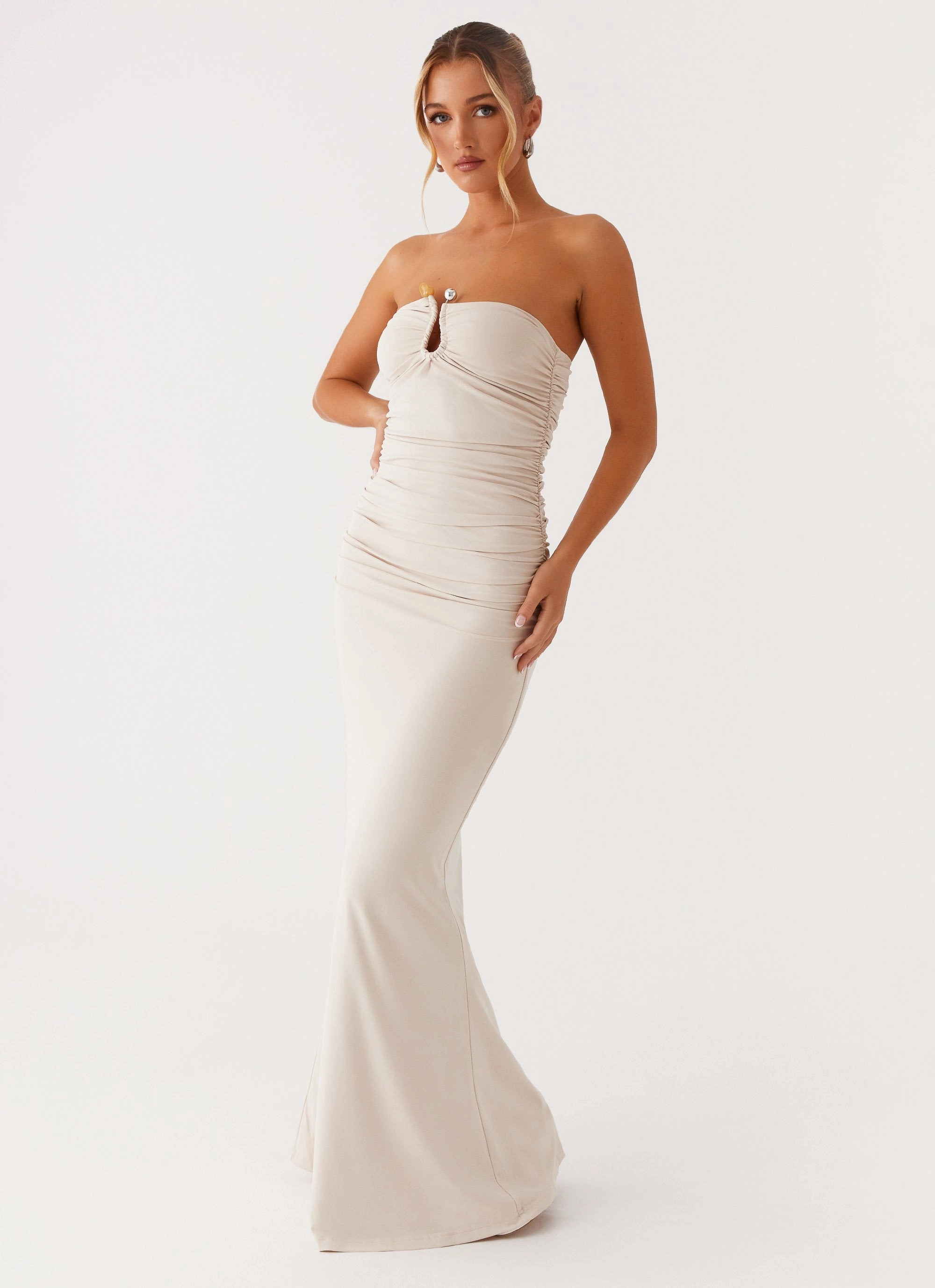 All-day style Work-Ready Look Rudy Maxi Dress - Ivory