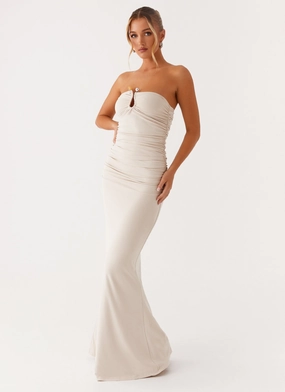 All-day style Work-Ready Look Rudy Maxi Dress - Ivory