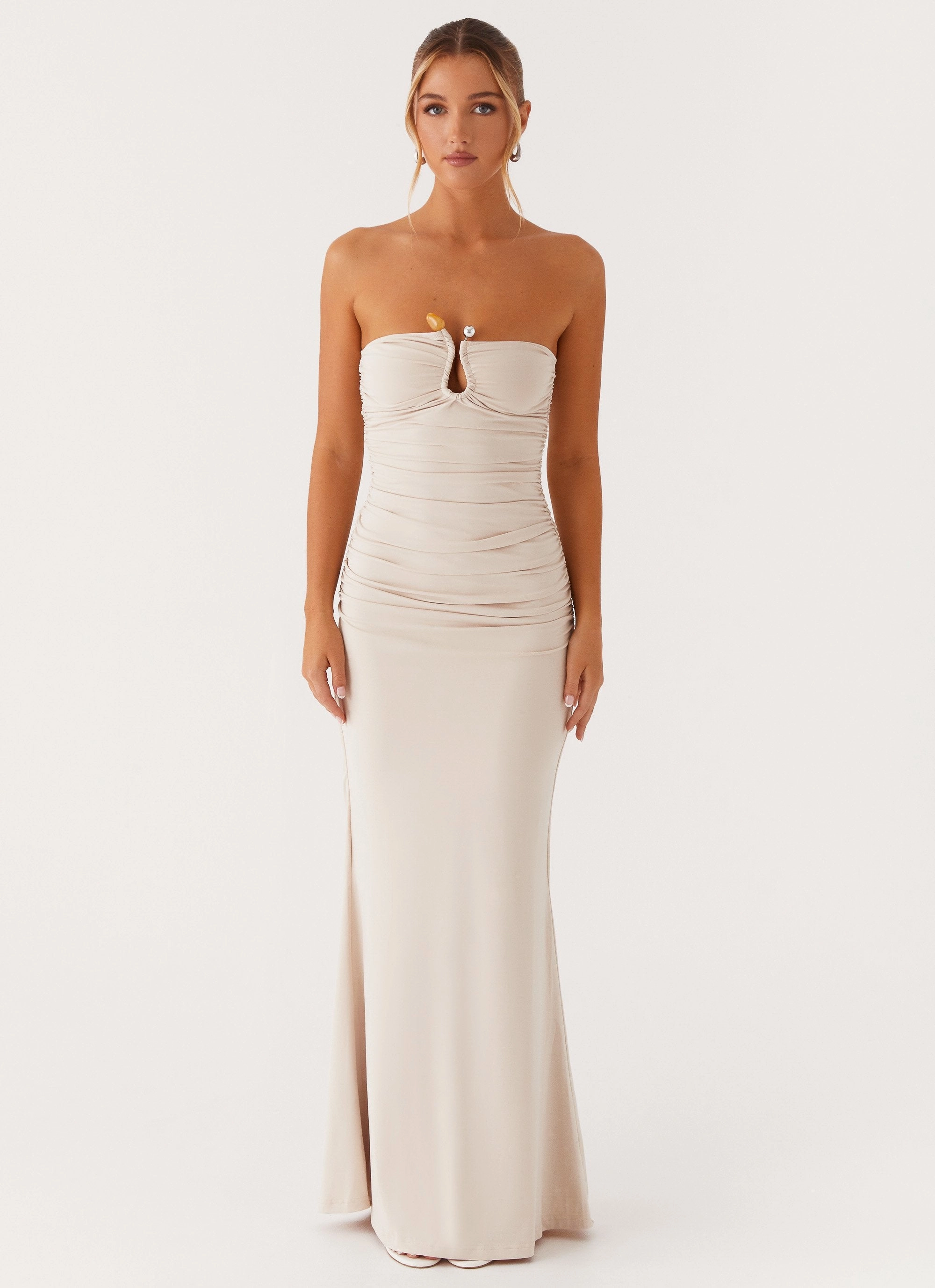 Comfy Style Rudy Maxi Dress - Ivory