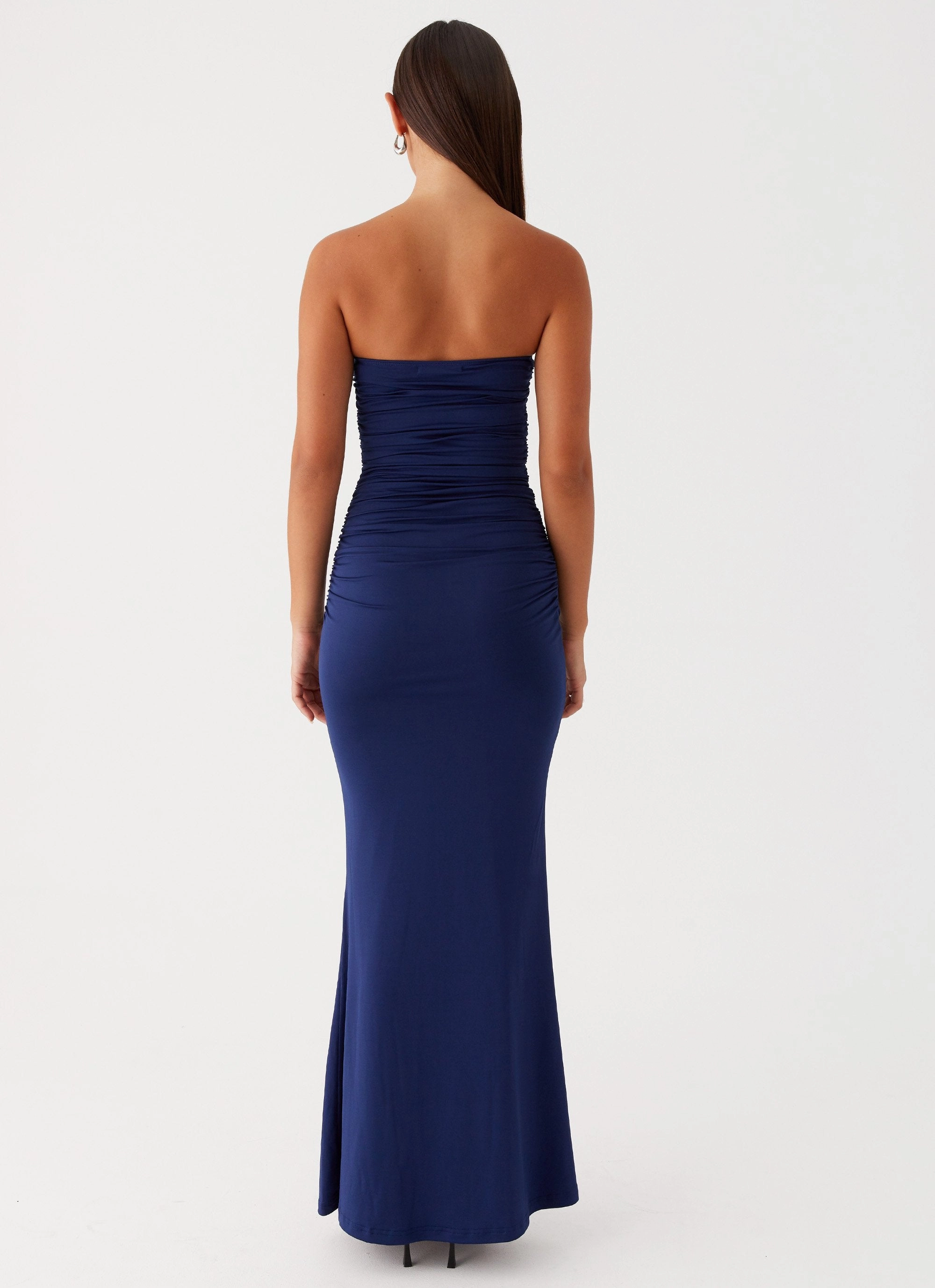 Sophisticated Wear Subtle Edge Rudy Maxi Dress - Navy