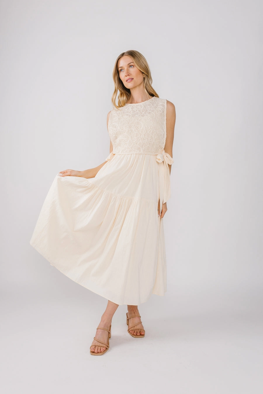 Maisie Dress Guest Shine Fitted Style