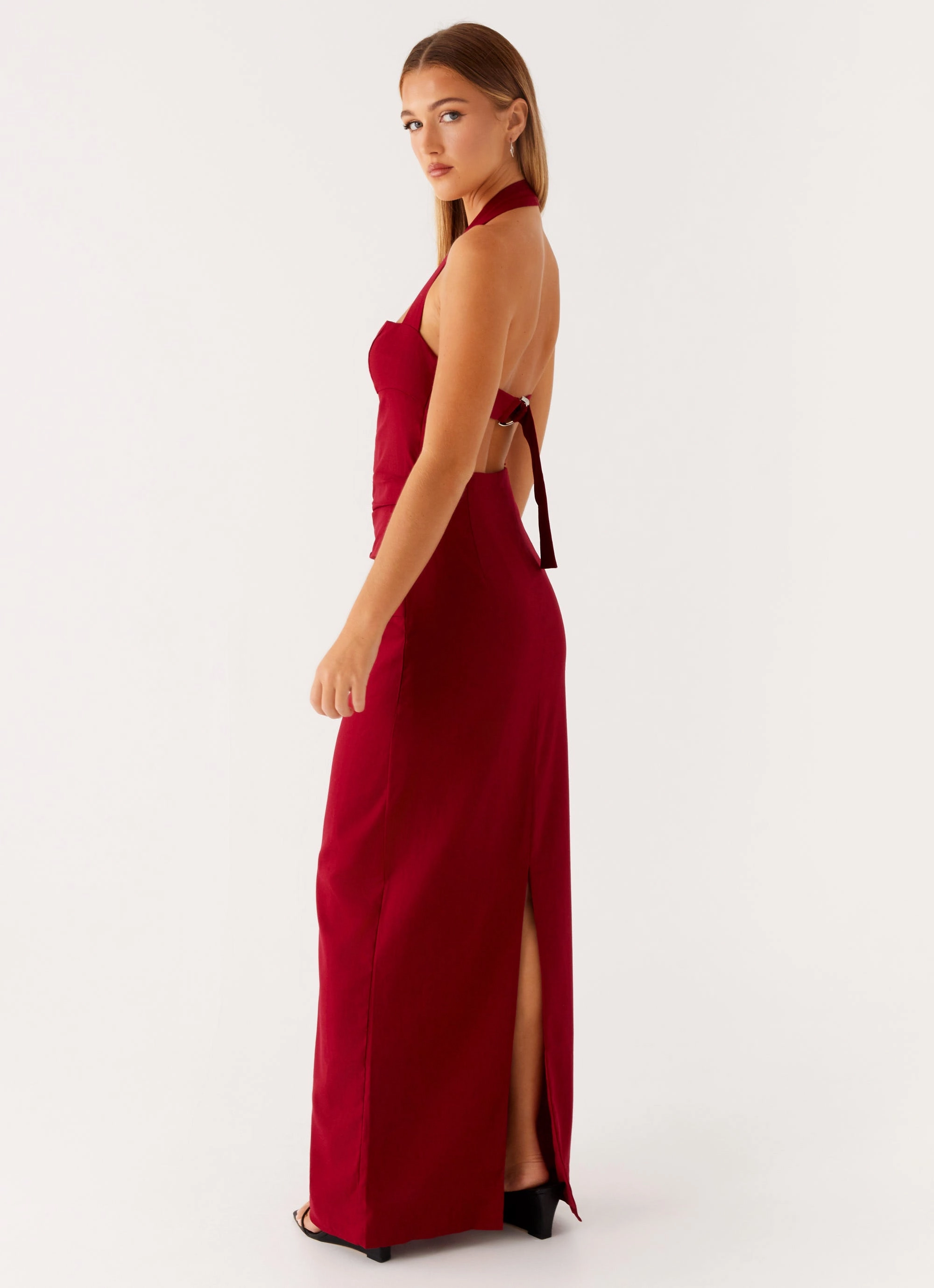 Rumour Has it Maxi Dress - Red All Moments