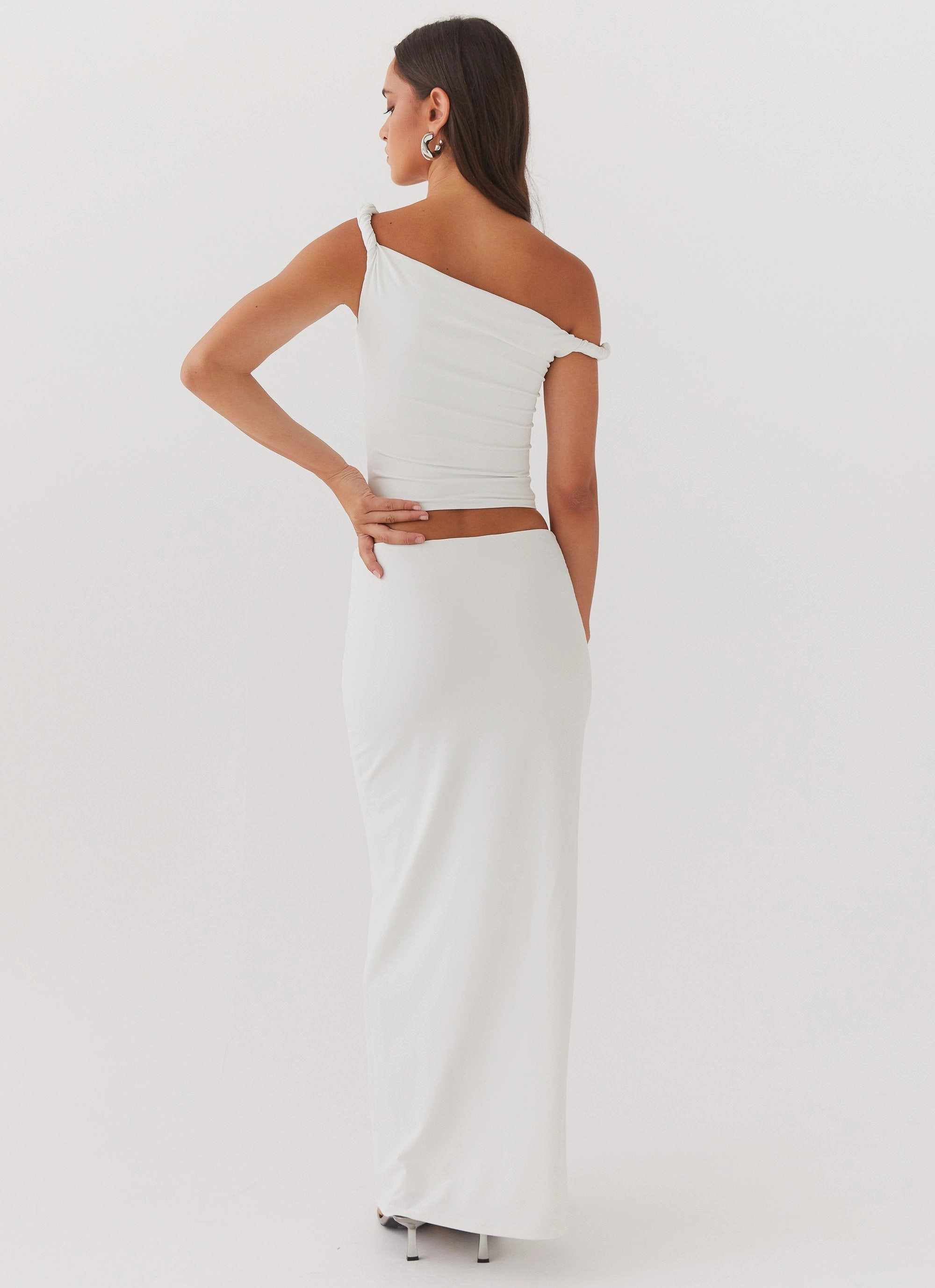 Chic Appeal Solace Soul Maxi Skirt - Ivory