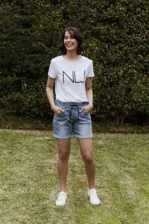 Rye Shorts - Wash Denim - NLJ14