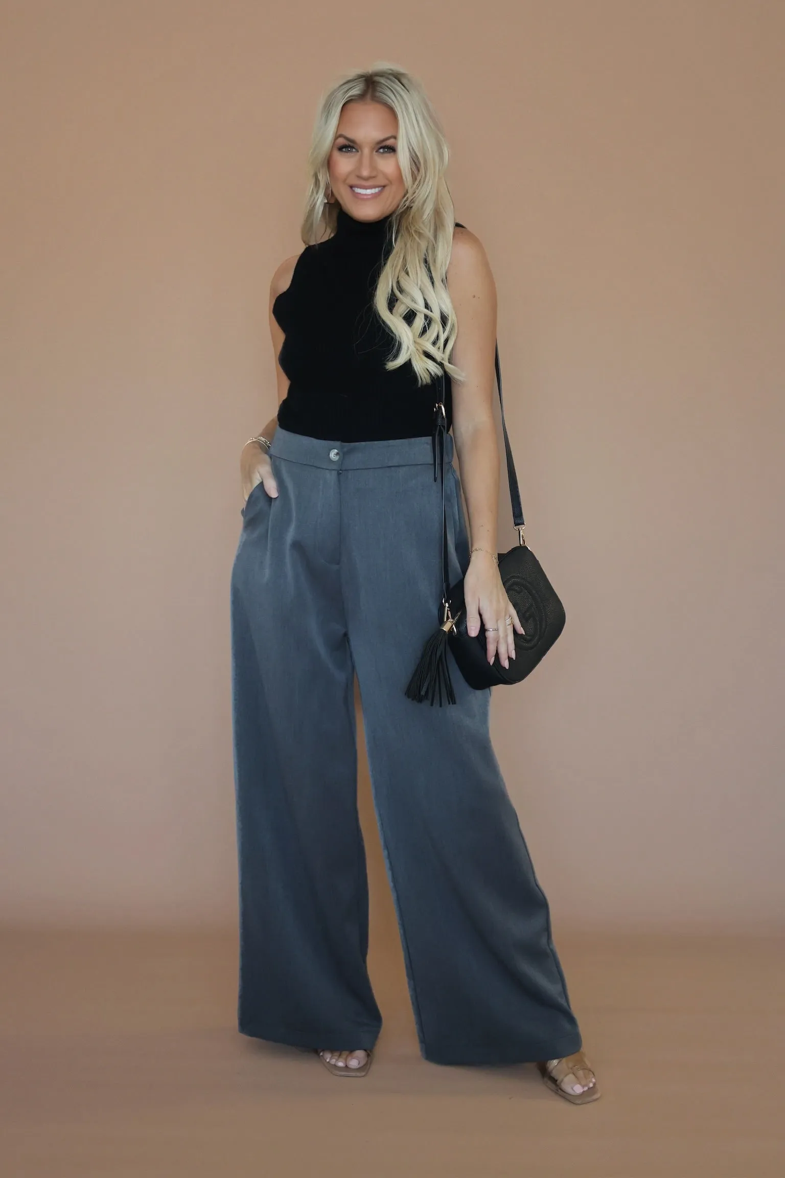 Sabrina Pant - Grey ComfortFit
