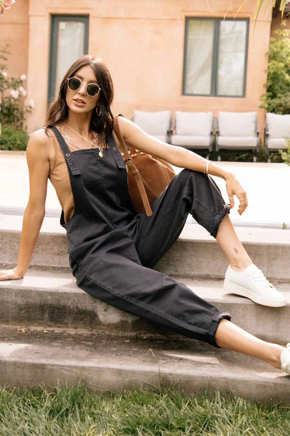 Samara Overalls in Black