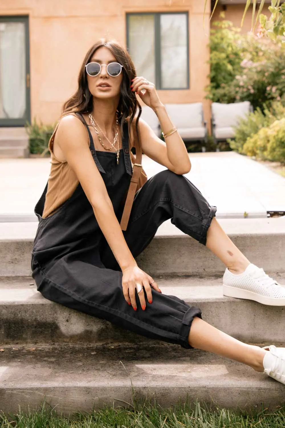 Samara Overalls in Black