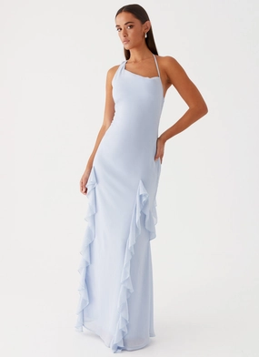 Sammie Maxi Dress - Blue Smart and Chic
