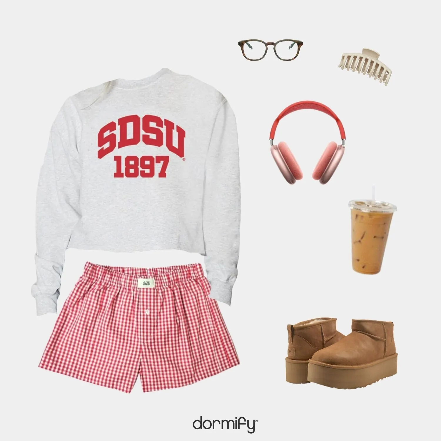 San Diego State Established Crewneck