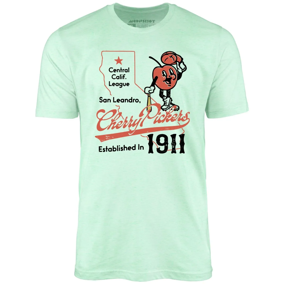 San Leandro Cherry Pickers - California - Vintage Defunct Baseball Teams - Unisex T-Shirt
