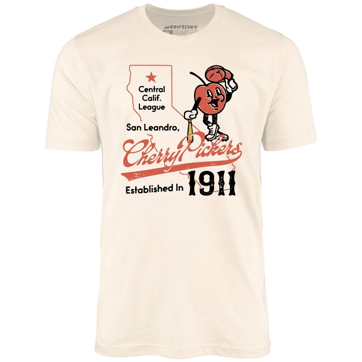 San Leandro Cherry Pickers - California - Vintage Defunct Baseball Teams - Unisex T-Shirt