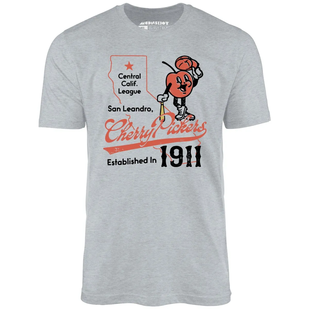San Leandro Cherry Pickers - California - Vintage Defunct Baseball Teams - Unisex T-Shirt
