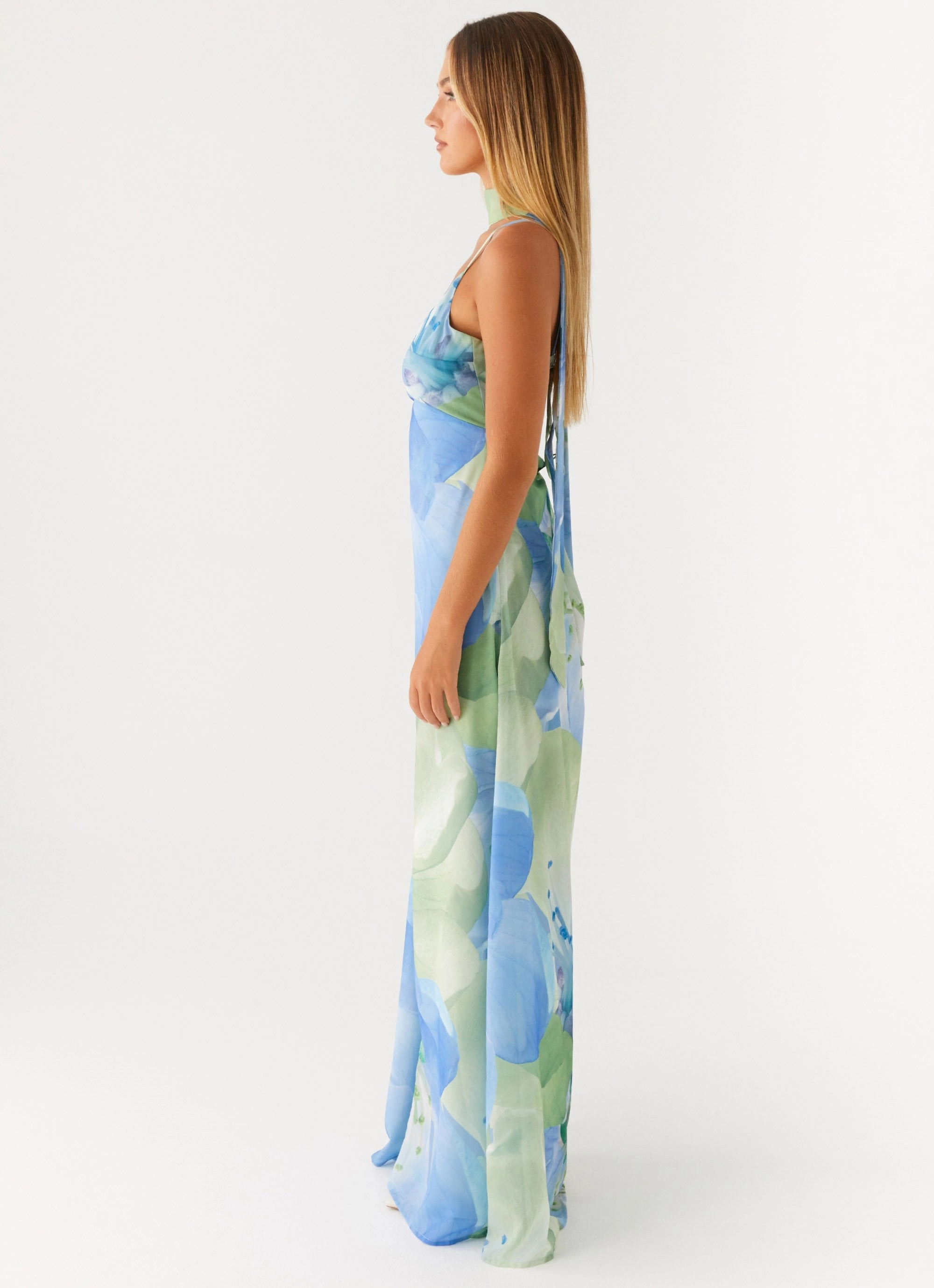 Seasonal Fit Sanctuary Maxi Dress - Flower Print