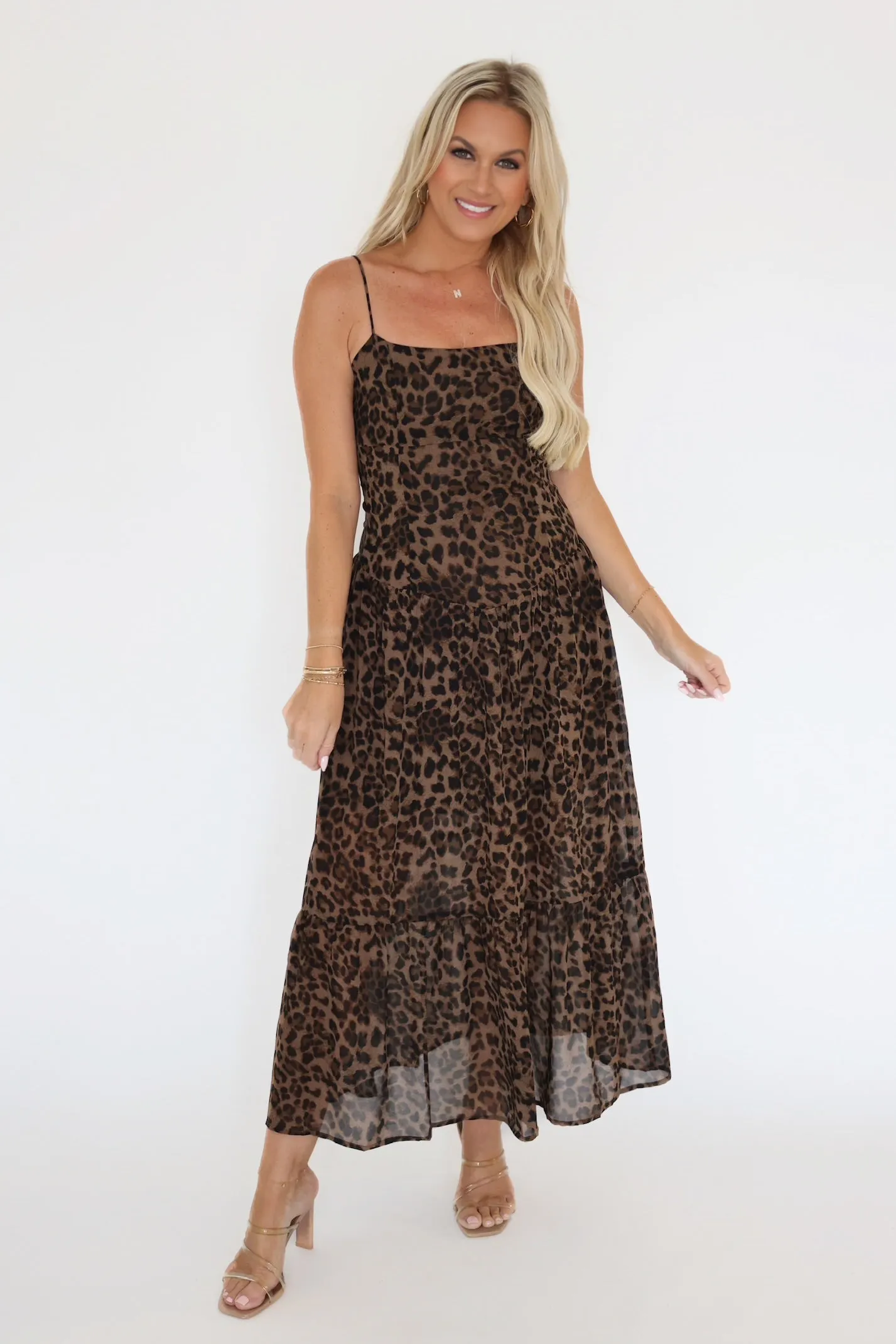 NonIrritatingTags SweatWicking Fabric Kim Maxi Dress