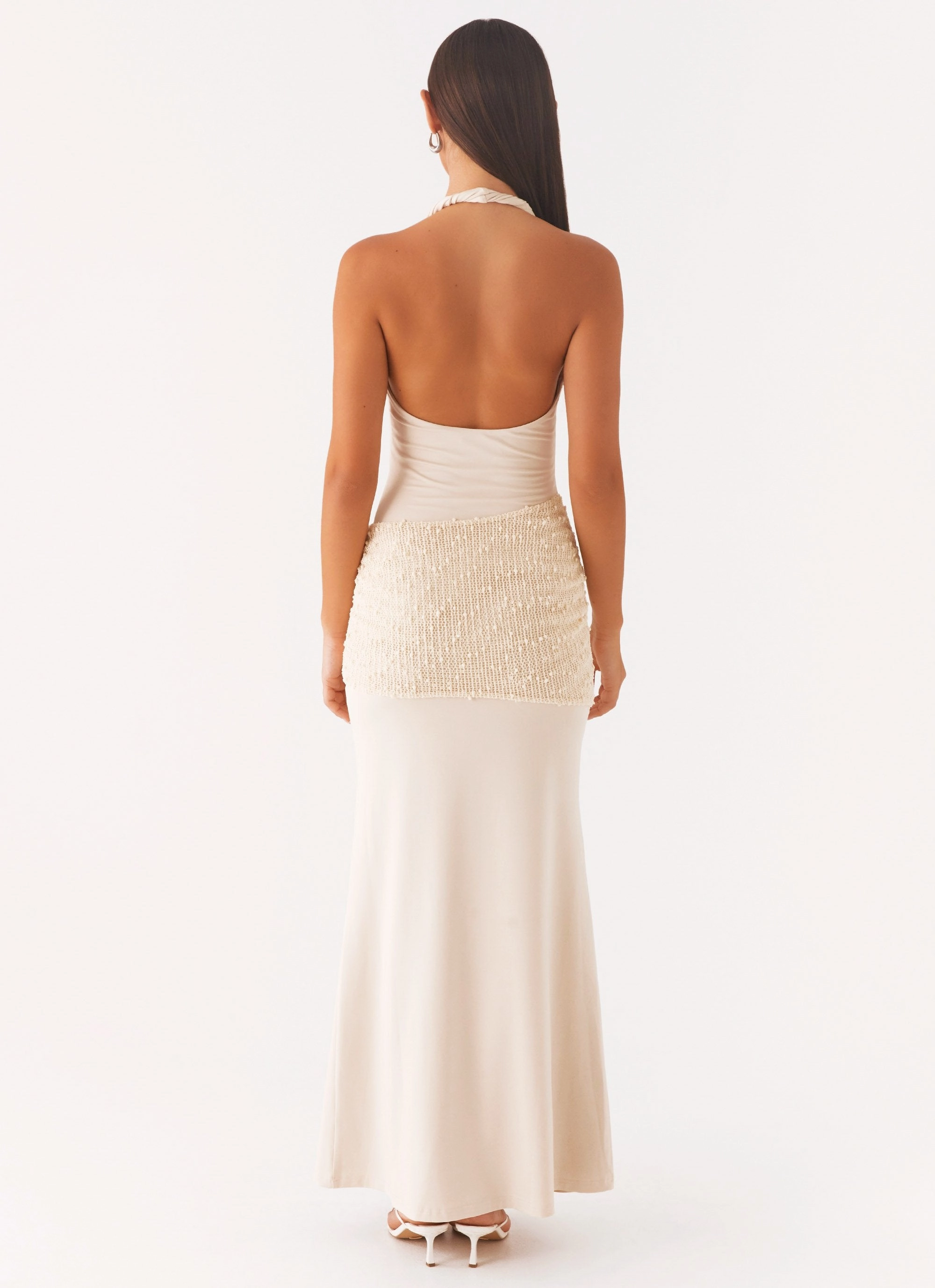 Scenic Maxi Dress - Sand Rose Flush Sleek Flow