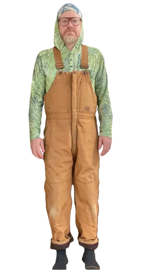 Schmidt Distressed Insulated Duck Overalls [vintage, large]