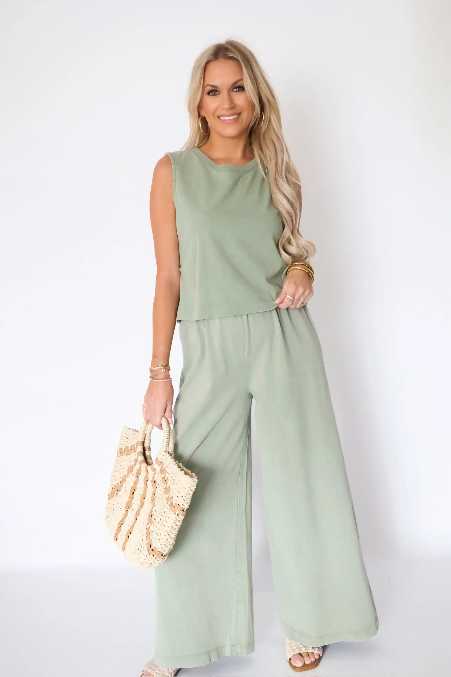 Scout Jersey Flare Pant - Avocado Easy Stretch Fit