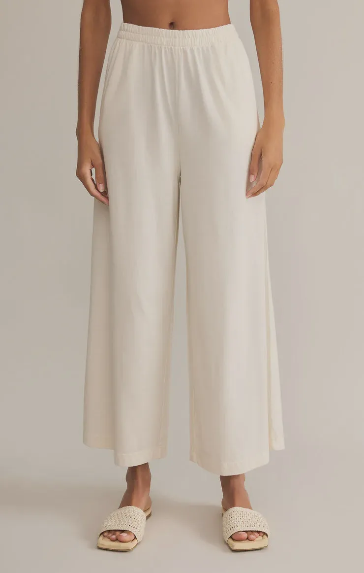 Scout Jersey Flare Pant - Sea Salt (FINAL SALE) Agile Fit Mesh Lined