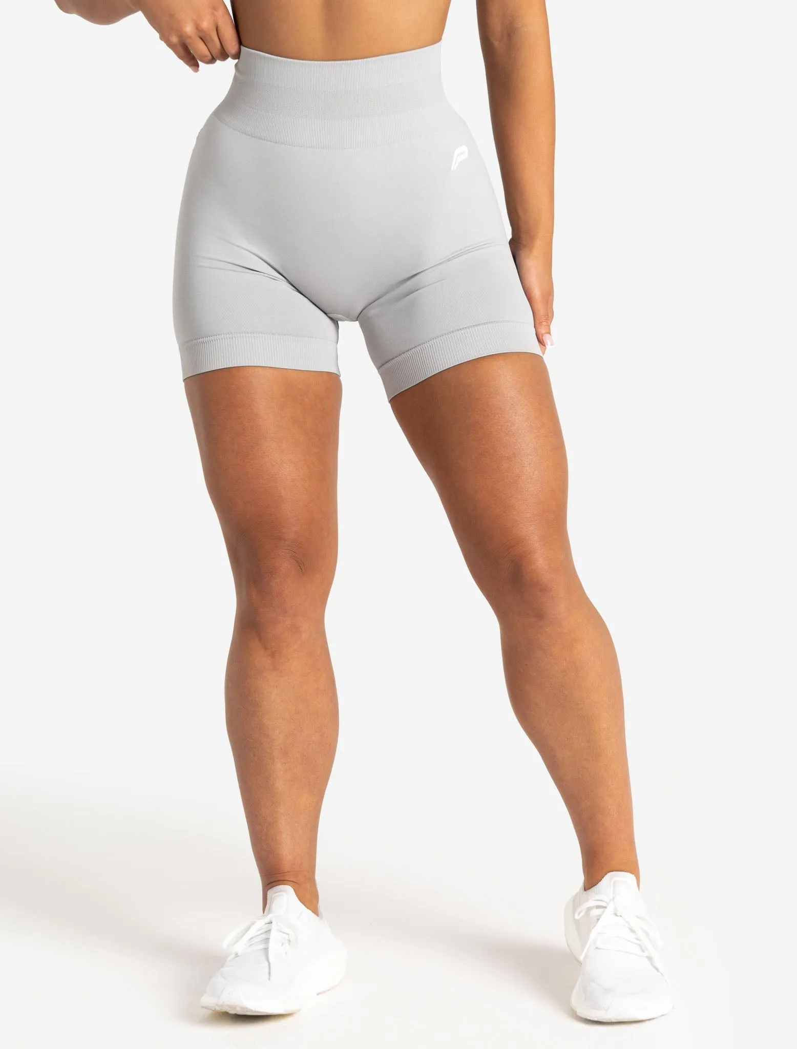 Scrunch Seamless Shorts - Grey