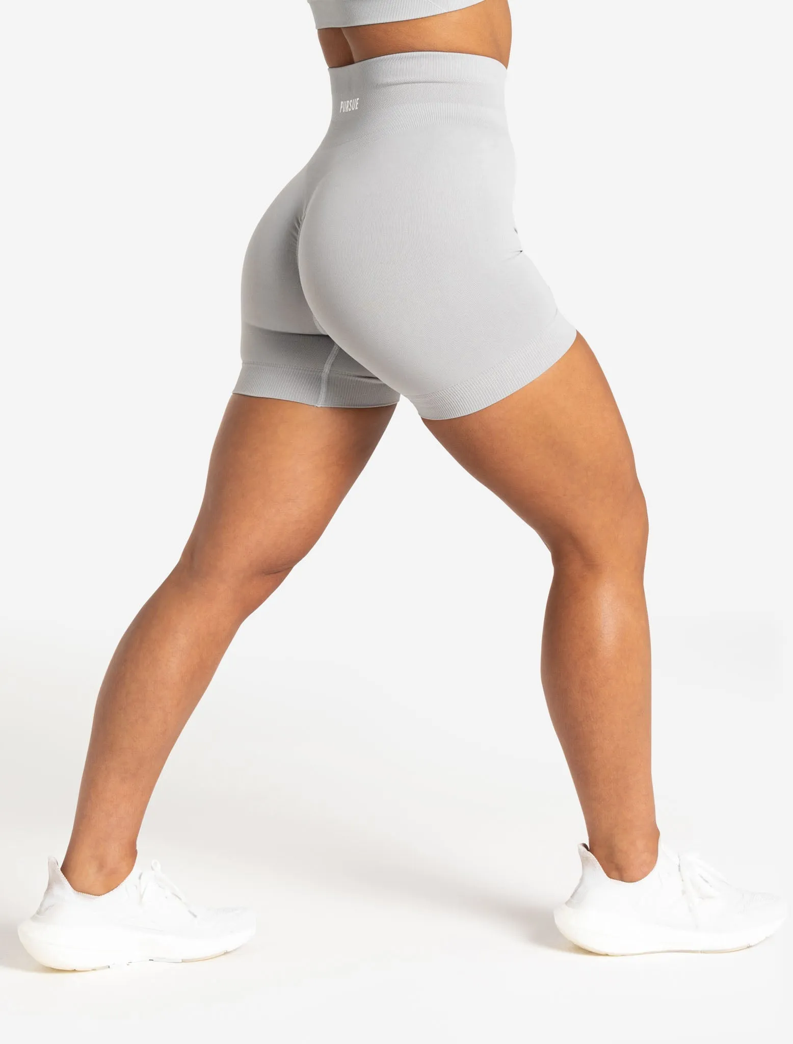 Scrunch Seamless Shorts - Grey