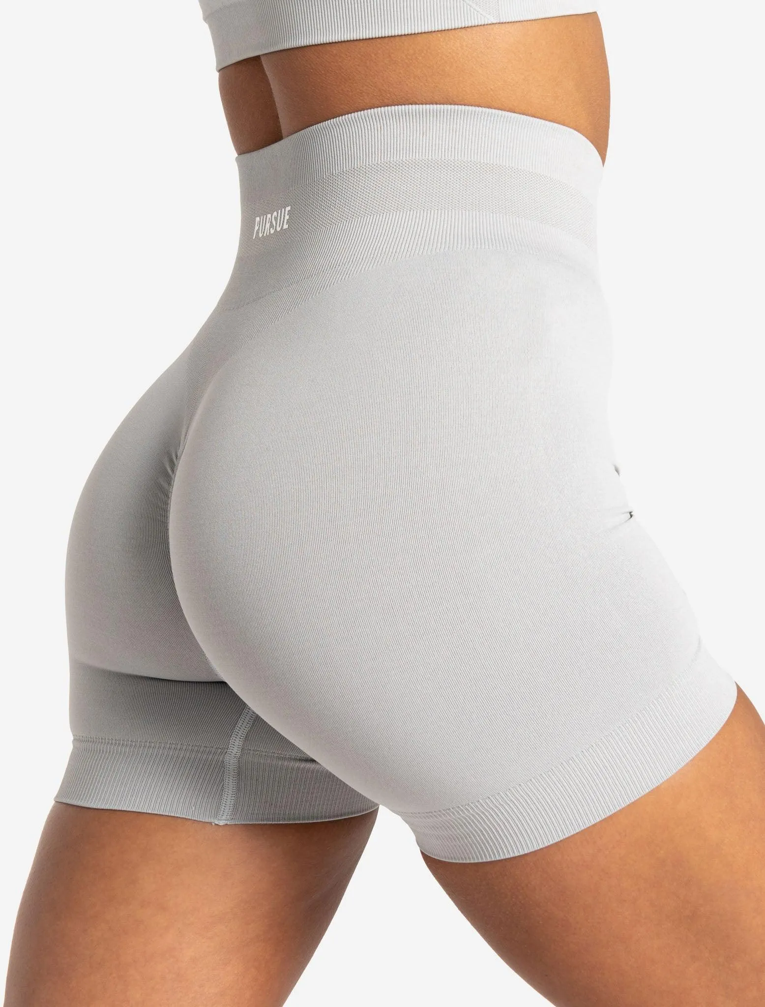 Scrunch Seamless Shorts - Grey