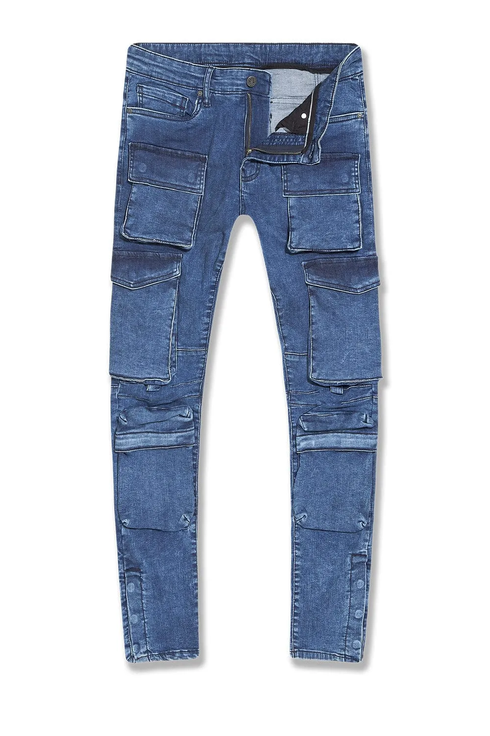 Sean - Legion Cargo Denim (Dark Indigo)